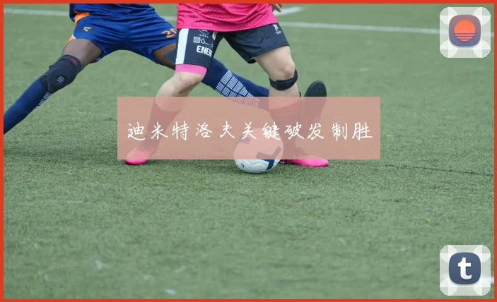 迪米特洛夫关键破发制胜