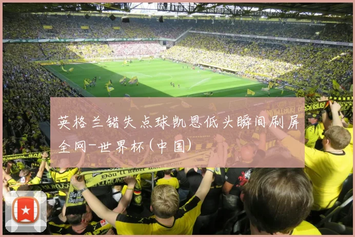 英格兰错失点球凯恩低头瞬间刷屏全网-世界杯(中国)