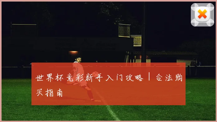 世界杯竞彩新手入门攻略｜合法购买指南